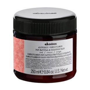 Мідний відтінковий кондиціонер для посилення кольору Davines Alchemic Illuminating Conditioner For Red Hair Tones 250 мл - основне фото