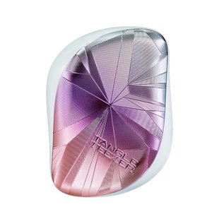 Расчёска с крышкой Tangle Teezer Compact Styler Smashed Holo Blue - основное фото