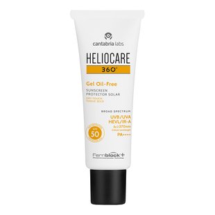 Солнцезащитный гель для жирной и комбинированной кожи Cantabria Labs Heliocare 360 ​​Gel Oil-Free Dry Touch SPF 50 Sunscreen 50 мл - основное фото