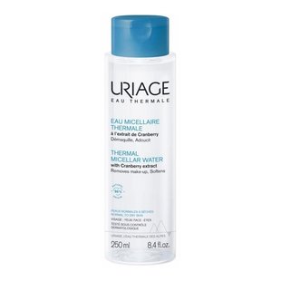 Термальная мицеллярная вода для нормальной и сухой кожи Uriage Thermal Micellar Water with Cranberry Extract 250 мл - основное фото