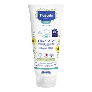 Увлажняющий детский крем для тела Mustela Bebe-Enfant Stelatopia Emollient Cream 200 мл - основное фото