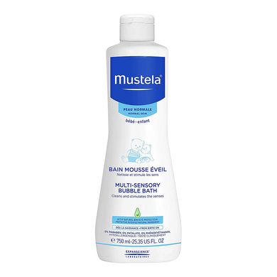 Дитяча піна для ванни Mustela Multi-Sensory Bubble Bath with Avocado 750 мл - основне фото