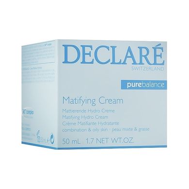 Матувальний крем DECLARE Pure Balance Matifying Hydro Cream 50 мл - основне фото
