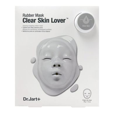 Моделювальна та очищувальна альгінатна маска для обличчя Dr. Jart+ Dermask Rubber Mask Clear Lover 45 мл - основне фото