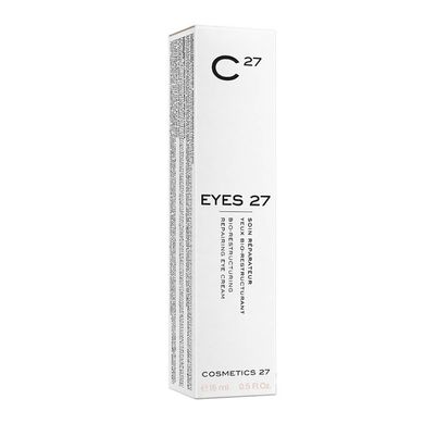 Реструктуруючий крем для шкіри навколо очей COSMETICS 27 EYES 27 Bio-Restructuring Repairing Eye Cream 15 мл - основне фото