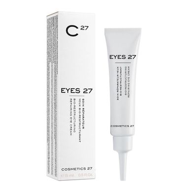 Реструктуруючий крем для шкіри навколо очей COSMETICS 27 EYES 27 Bio-Restructuring Repairing Eye Cream 15 мл - основне фото