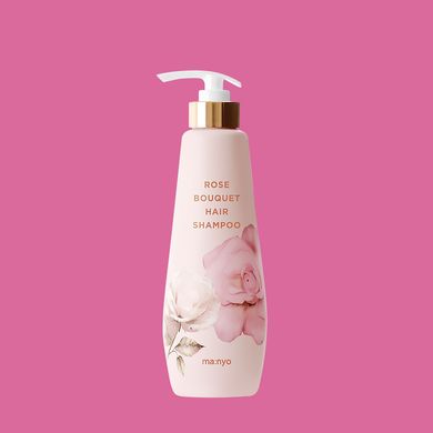 Шампунь проти випадіння волосся з екстрактом троянди Manyo Rose Bouquet Hair Shampoo 500 мл - основне фото