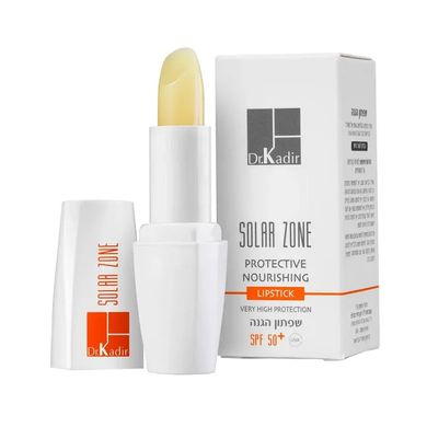 Сонцезахисна живильна помада Dr. Kadir Solar Zone Protective Nourishing Lipstick SPF 50+ 4,5 мл - основне фото