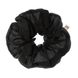 Чёрная резинка для волос MON MOU Volume Silk Scrunchies Black 1 шт - дополнительное фото