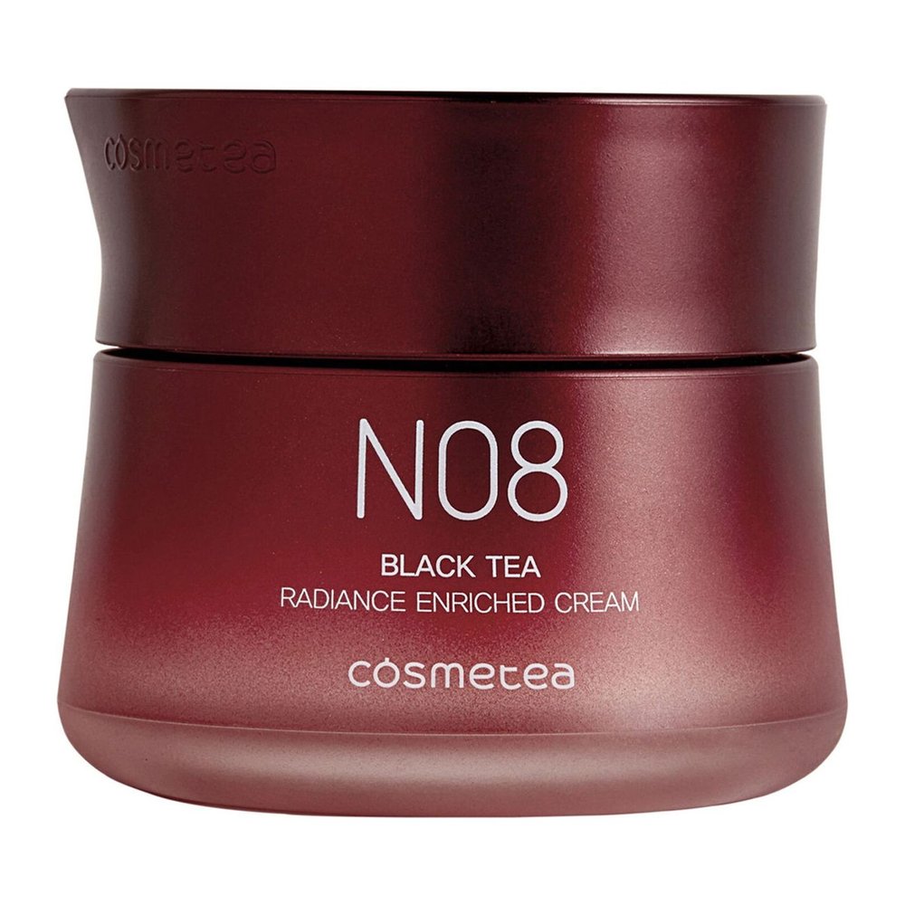 Питательный крем для лица с экстрактом черного чая Cosmetea N08 Black Tea Radiance Enriched Cream 50 мл - основное фото
