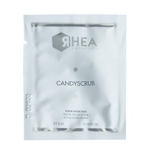 Детокс-скраб для лица Rhea Cosmetics CandyScrub Facial Detox Scrub 3 мл - основное фото