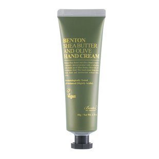 Увлажняющий крем для рук с маслом ши и оливы BENTON Shea Butter and Olive Hand Cream 50 г - основное фото