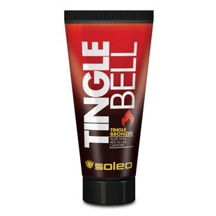 Лосьйон для засмаги в солярії SOLEO Basic Tingle Bell Tingle Bronzer 150 мл - основне фото