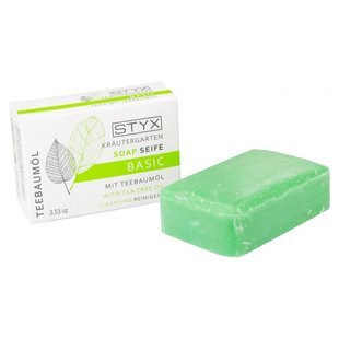 Мыло «Чайное дерево» STYX Naturcosmetic Kräutergarten Basic Soap With Tea Tree Oil 100 г - основное фото