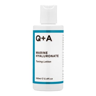 Тонизирующий лосьон с гиалуроновой кислотой Q+A Marine Hyaluronate Toning Lotion 100 мл - основное фото