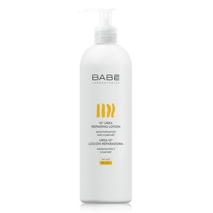 Восстанавливающий лосьон для тела с 10% мочевиной BABE Laboratorios 10 % Urea Repairing Lotion 500 мл - основное фото