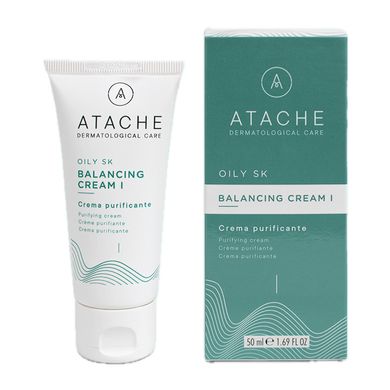 Балансувальний крем для шкіри з акне Atache Oily SK Balancing Cream I 50 мл - основне фото