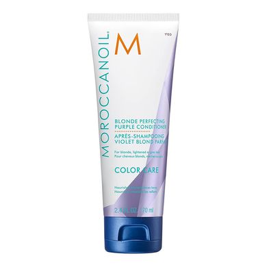 Оттеночный кондиционер для светлых волос Moroccanoil Blonde Perfecting Purple Conditioner 70 мл - основное фото