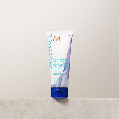 Відтінковий кондиціонер для світлого волосся Moroccanoil Blonde Perfecting Purple Conditioner 70 мл - основне фото