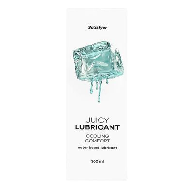 Охлаждающий лубрикант на водной основе Satisfyer Juicy Lubricant Cooling Comfort 300 мл - основное фото