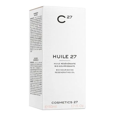 Питательное регенерирующее масло для лица COSMETICS 27 HUILE 27 Bio-Nourishing Regenerating Oil 50 мл - основное фото