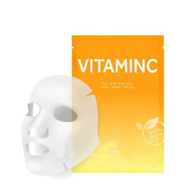 Тканинна маска з вітаміном С BARULAB The Clean Vegan Vitamin C Mask 23 мл - основне фото