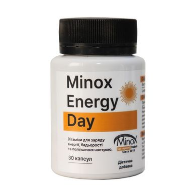 Витамины для повышения энергии MinoX Energy Day 60 шт - основное фото