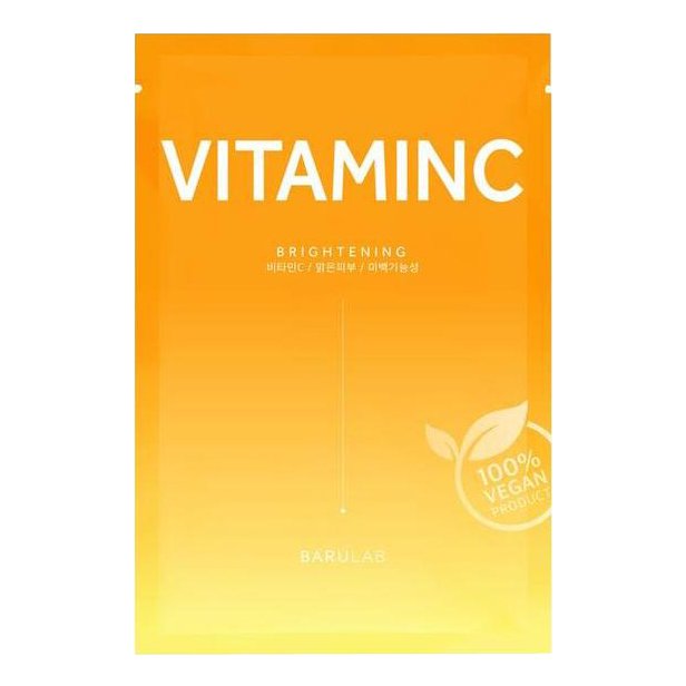Тканевая маска с витамином С BARULAB The Clean Vegan Vitamin C Mask 23 мл - основное фото