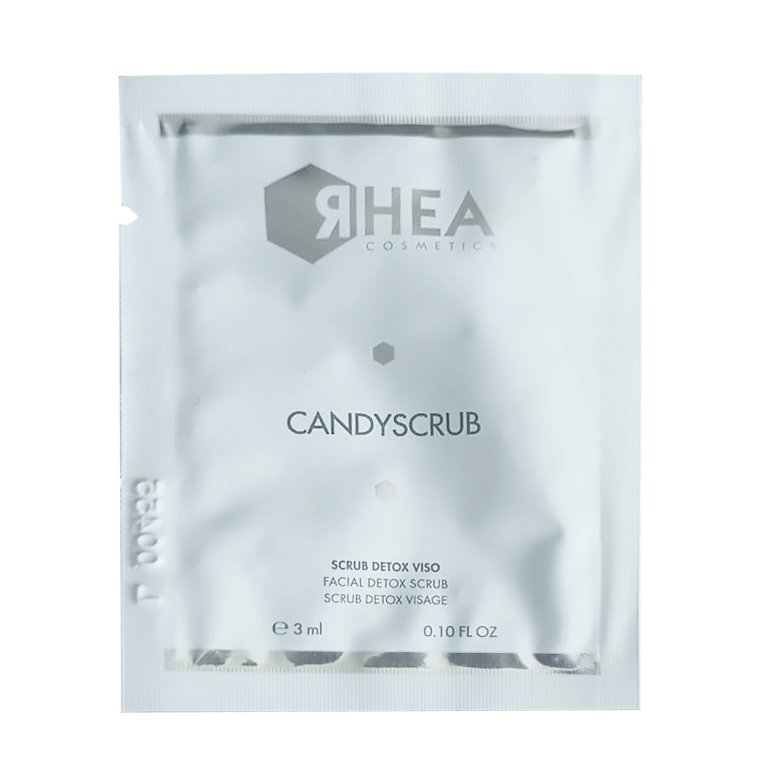 Детокс-скраб для лица Rhea Cosmetics Candy Scrub Facial Detox Scrub 3 мл - основное фото