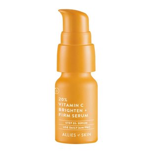 Сироватка з вітаміном С для обличчя Allies of Skin 20% Vitamin C Brighten + Firm Serum 8 мл - основне фото