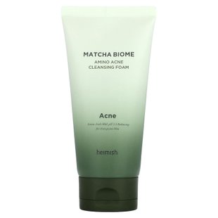 Пенка для умывания с экстрактом чая матча Heimish Matcha Biome Amino Acne Cleansing Foam 150 г - основное фото