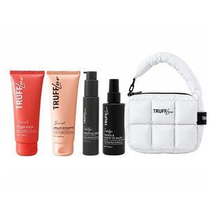 Тревел набор для волос с аргановым маслом (белая сумка) TruffLuv Nourish White Bag Travel Set - основное фото