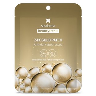 Гидрогелевые патчи Sesderma Beauty Treats 24K Gold Patch 2 шт - основное фото