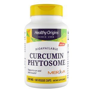Куркумін Healthy Origins Bioavailable Curcumin Phytosome 500 mg 60 шт - основне фото
