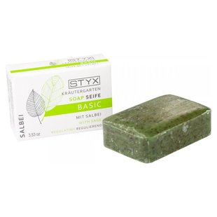 Мыло «Шалфей» STYX Naturcosmetic Kräutergarten Basic Soap With Sage 100 г - основное фото