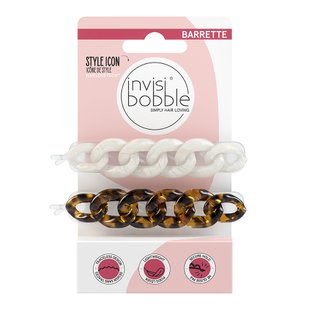 Набор из двух заколок для волос Invisibobble BARRETTE Too Glam to Give a Damn - основное фото