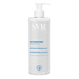 Очищающая мицеллярная вода SVR Physiopure Cleansing Micellar Water 400 мл - основное фото