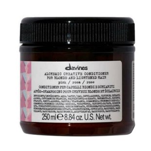 Розовый оттеночный кондиционер для усиления цвета Davines Alchemic Creative Conditioner Pink 250 мл - основное фото