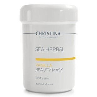 Ванильная маска красоты для сухой кожи Christina Sea Herbal Beauty Mask Vanilla 250 мл - основное фото