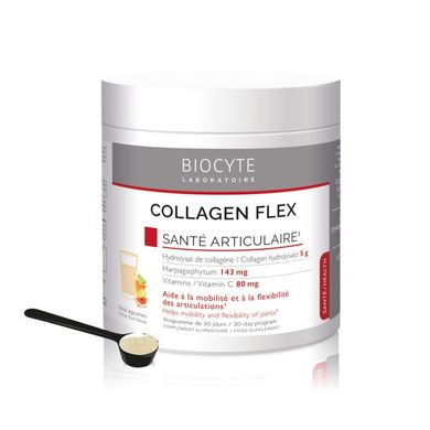 Харчова добавка BIOCYTE Collagen Flex з біопептидами колагену 30х8 шт - основне фото