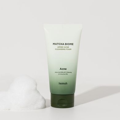 Пенка для умывания с экстрактом чая матча Heimish Matcha Biome Amino Acne Cleansing Foam 150 г - основное фото