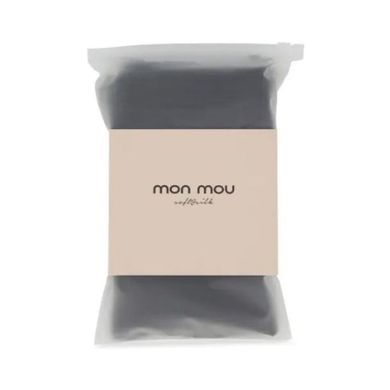 Двосторонній рушник-тюрбан для делікатного сушіння волосся Mon Mou Hair Turban Black - основне фото