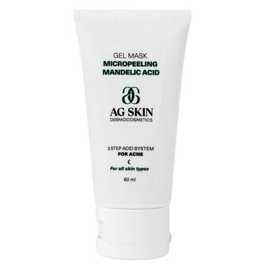 Гель-маска с миндальной кислотой AG SKIN 3 Step Acid System For Acne Gel Mask Micropeeling Mandelic Acid 60 мл - основное фото