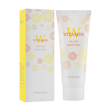 Крем для рук із вітамінним комплексом Enough W Vitamin Vita Vital Hand Cream 100 мл - основне фото