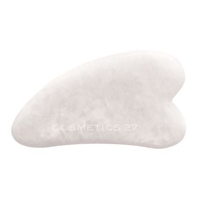 Масажний гуаша для обличчя з білого нефриту Cosmetics 27 Gua Sha Face Massage Tool - основне фото