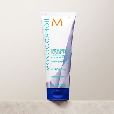 Відтінковий кондиціонер для світлого волосся Moroccanoil Blonde Perfecting Purple Conditioner 200 мл - основне фото