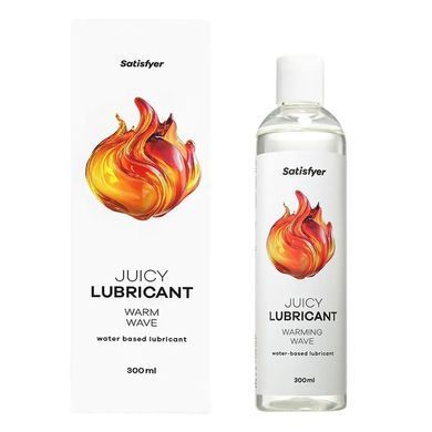 Разогревающий лубрикант на водной основе Satisfyer Juicy Lubricant Warm Wave 300 мл - основное фото