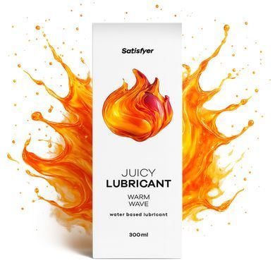 Разогревающий лубрикант на водной основе Satisfyer Juicy Lubricant Warm Wave 300 мл - основное фото