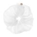 Белая резинка для волос MON MOU Volume Silk Scrunchies White 1 шт - дополнительное фото