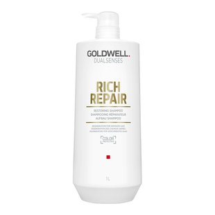 Восстанавливающий шампунь Goldwell Dualsenses Rich Repair Restoring Shampoo 1 л - основное фото